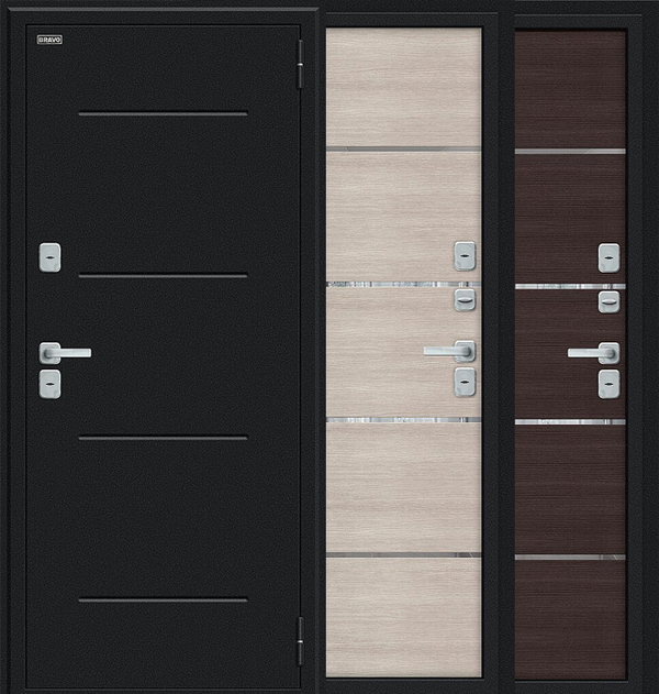 Thermo Лайн/BChrome (Букле черное/Cappuccino Veralinga/Wenge Melinga) ТЕРМОРАЗРЫ